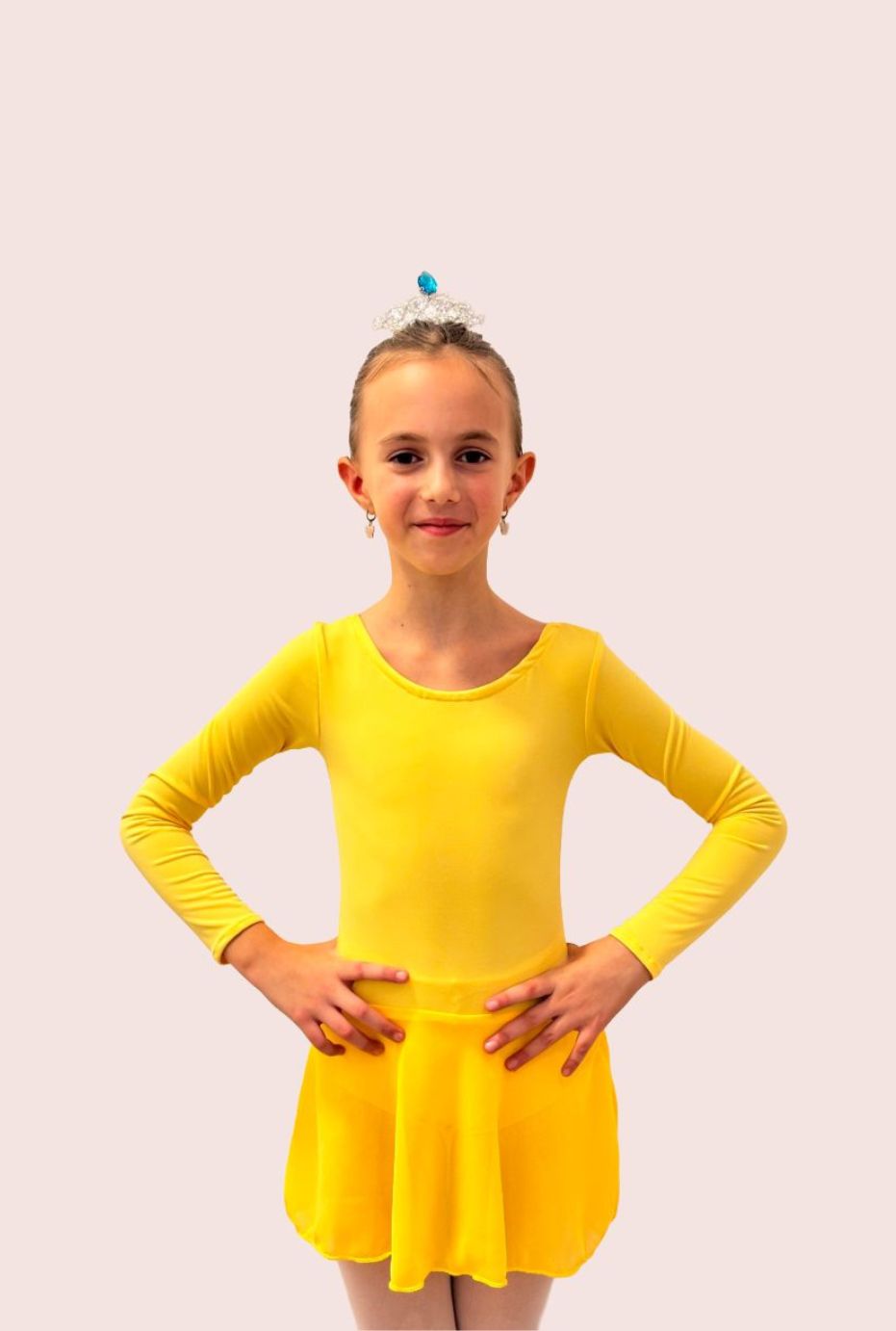 Трико со долги ракави со сукњичка