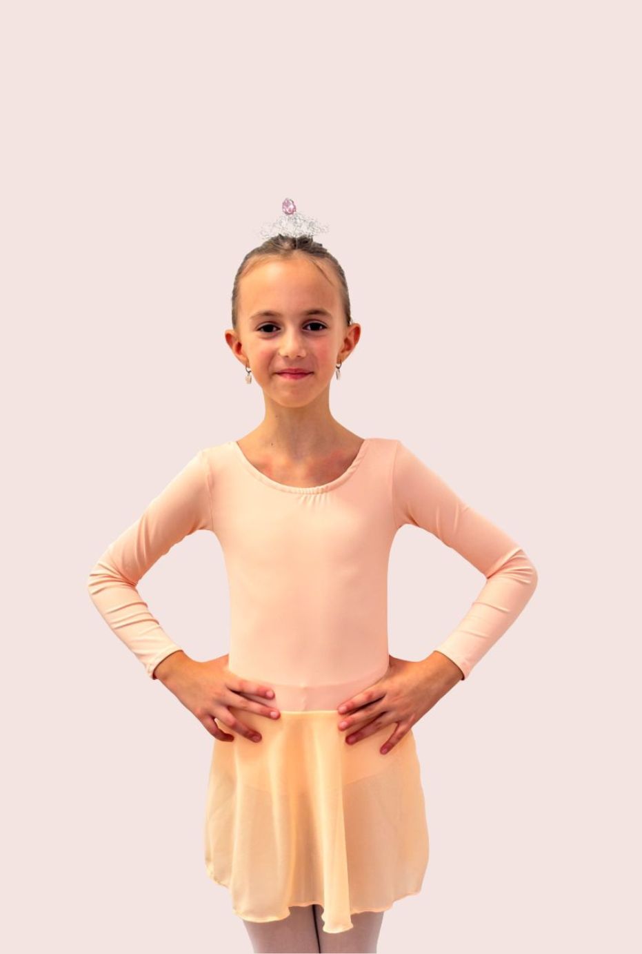 Трико со долги ракави со сукњичка