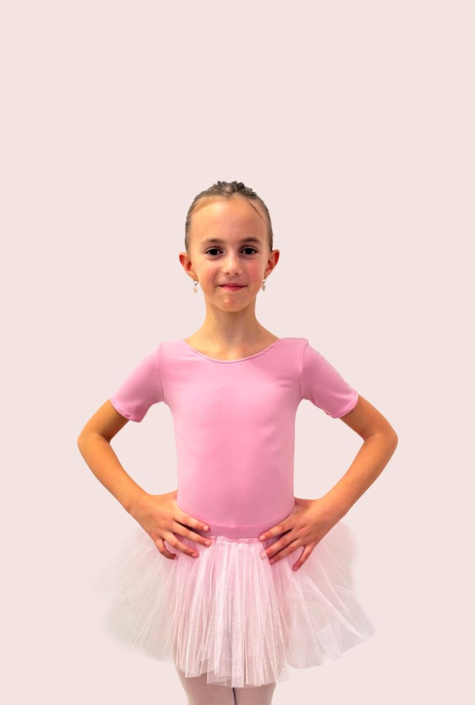 Трико со кратки ракави со туту